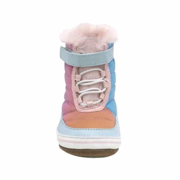 NEW ROBEEZ baby's sun valley boots in rainbow gradient - Picture 3 of 6